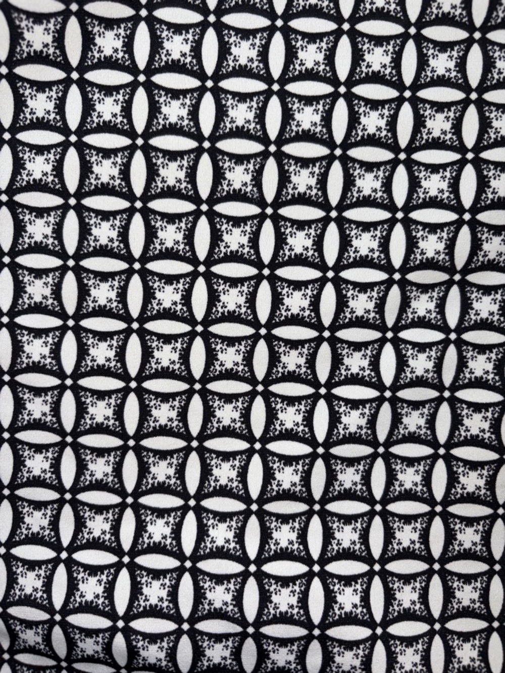 Coolibar UPF50+ Geometric Print A-Line Skort Black & White Size Large - Picture 9 of 11